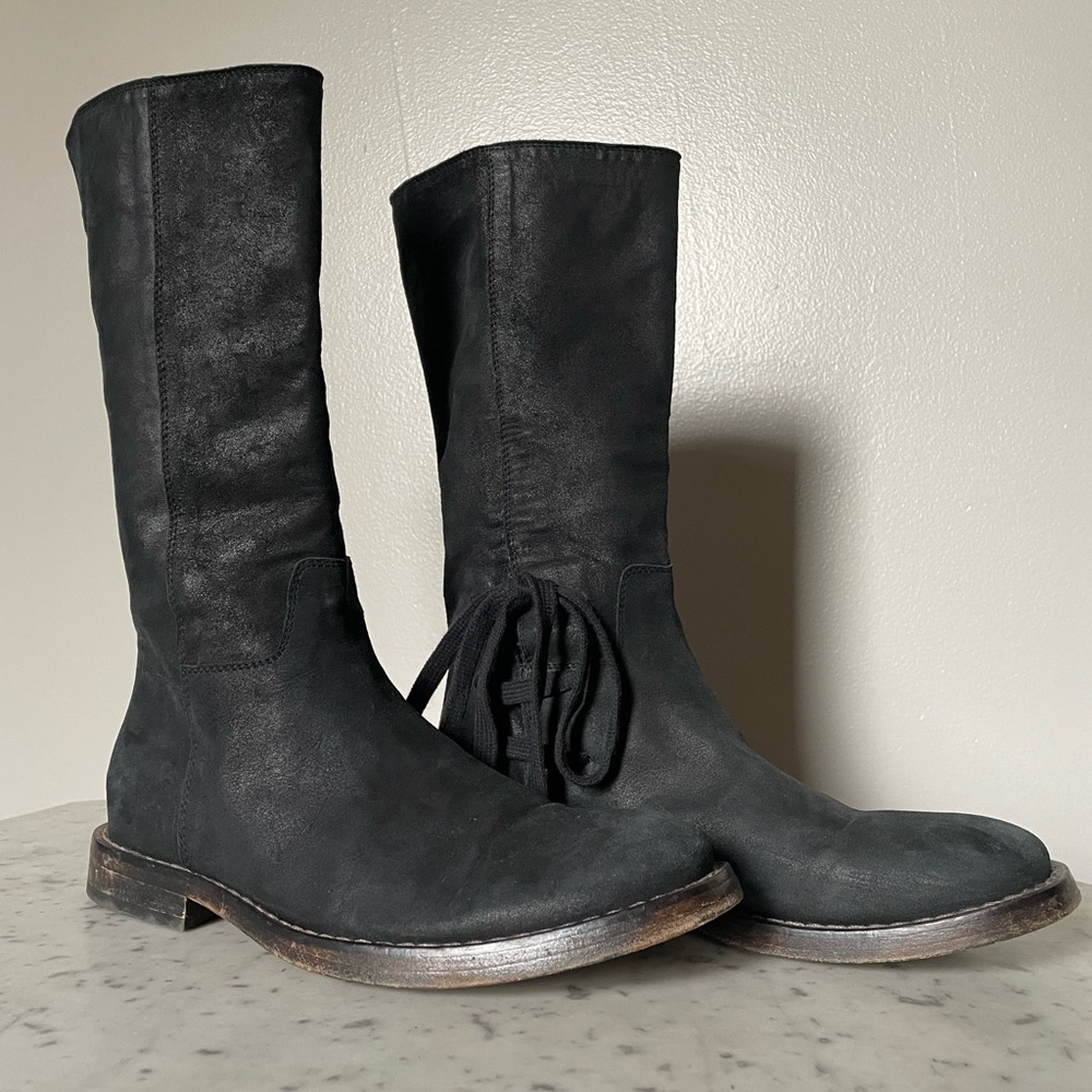 Ann Demeulemeester suede pull on boots size 38 great condition